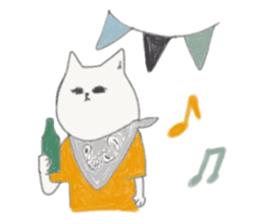 CityGirlCat in Paris sticker #11740106