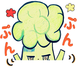 Gentle nature vegetables2 sticker #11740306