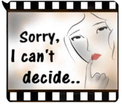 Forgive me with smile (English version) sticker #11740717