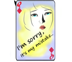 Forgive me with smile (English version) sticker #11740724