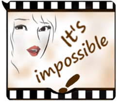 Forgive me with smile (English version) sticker #11740725