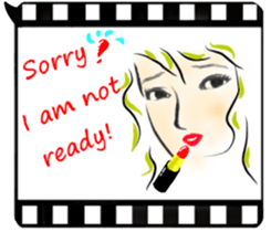 Forgive me with smile (English version) sticker #11740739