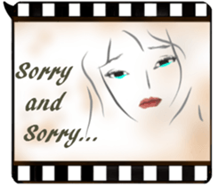 Forgive me with smile (English version) sticker #11740741