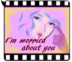 Forgive me with smile (English version) sticker #11740743