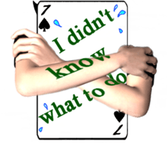 Forgive me with smile (English version) sticker #11740746