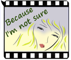 Forgive me with smile (English version) sticker #11740747