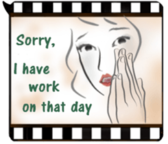 Forgive me with smile (English version) sticker #11740749