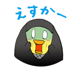 Okawa valve egg samurai sticker #11740780