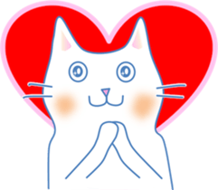Meow meow cats 1 sticker #11740919