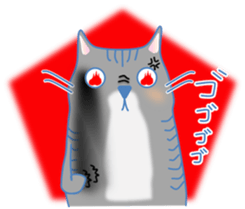 Meow meow cats 1 sticker #11740925