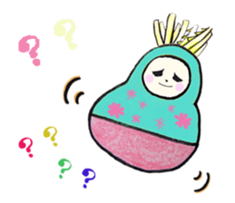 Loveli Dikon radish sticker #11741088