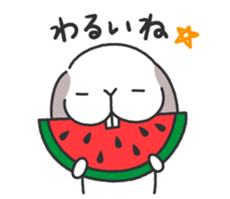 Lop Bunny, SHARIKICHI ~SUMMER!~ sticker #11741162