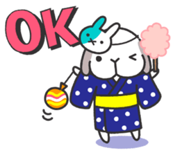 Lop Bunny, SHARIKICHI ~SUMMER!~ sticker #11741165