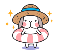 Lop Bunny, SHARIKICHI ~SUMMER!~ sticker #11741170
