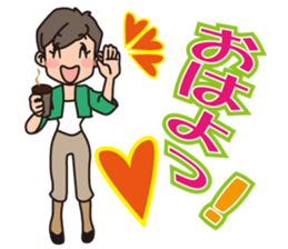 Working Girl Nanako's Daily Life sticker #11741297