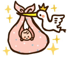 Pregnant women sticker sticker #11741473