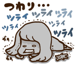 Pregnant women sticker sticker #11741485