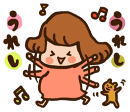 Pregnant women sticker sticker #11741487