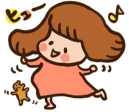 Pregnant women sticker sticker #11741489