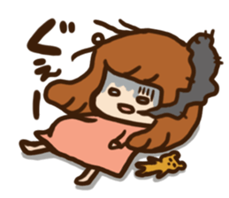 Pregnant women sticker sticker #11741491