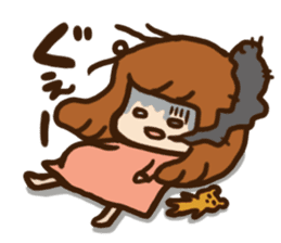 Pregnant women sticker sticker #11741491