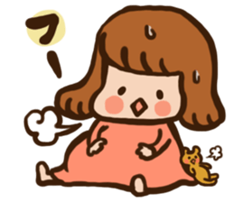 Pregnant women sticker sticker #11741492