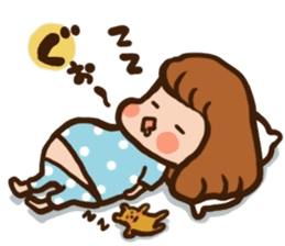 Pregnant women sticker sticker #11741494