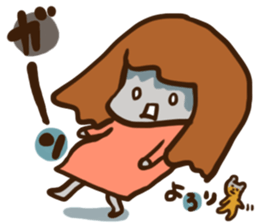 Pregnant women sticker sticker #11741497