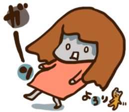 Pregnant women sticker sticker #11741497