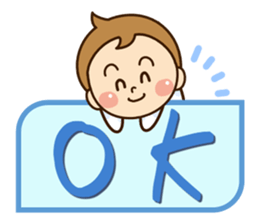 Sticker of Baby sticker #11741554