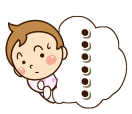 Sticker of Baby sticker #11741573