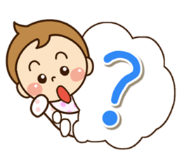 Sticker of Baby sticker #11741574