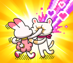 Egg kitty friends not normal Daily life2 sticker #11741754