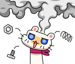 Egg kitty friends not normal Daily life2 sticker #11741762