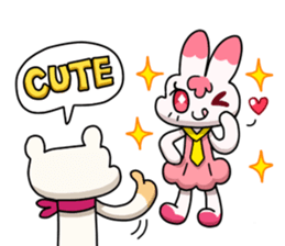 Egg kitty friends not normal Daily life2 sticker #11741776