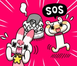 Egg kitty friends not normal Daily life2 sticker #11741787