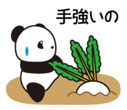 Panda named Ueno.6 sticker #11741846