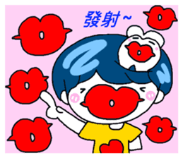 Tooth sister and dad even Acha sticker #11741875