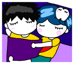 Tooth sister and dad even Acha sticker #11741891