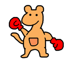 Kangaroo Taro sticker #11741912