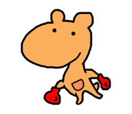 Kangaroo Taro sticker #11741918