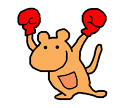 Kangaroo Taro sticker #11741925