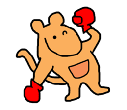 Kangaroo Taro sticker #11741928