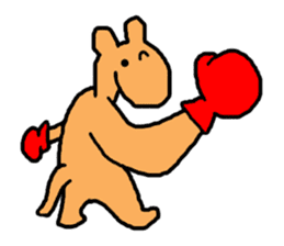 Kangaroo Taro sticker #11741941