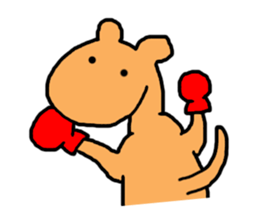 Kangaroo Taro sticker #11741946