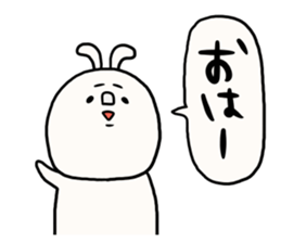 Loose loose rabbit. 1 sticker #11742232