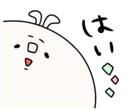 Loose loose rabbit. 1 sticker #11742236