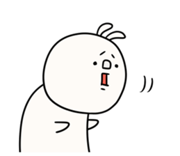 Loose loose rabbit. 1 sticker #11742243