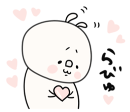 Loose loose rabbit. 1 sticker #11742256