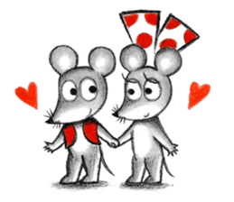 Little Mouse's Vest sticker #11743296